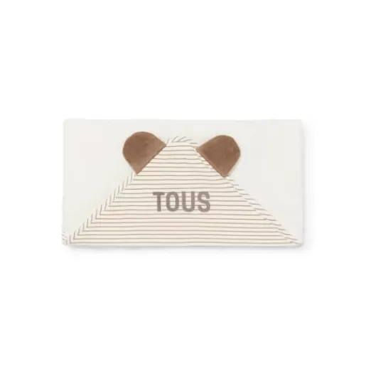 TOUS Baby bath cape in Classic beige Shop