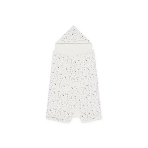 TOUS Baby bath cape in Geome unique Clearance