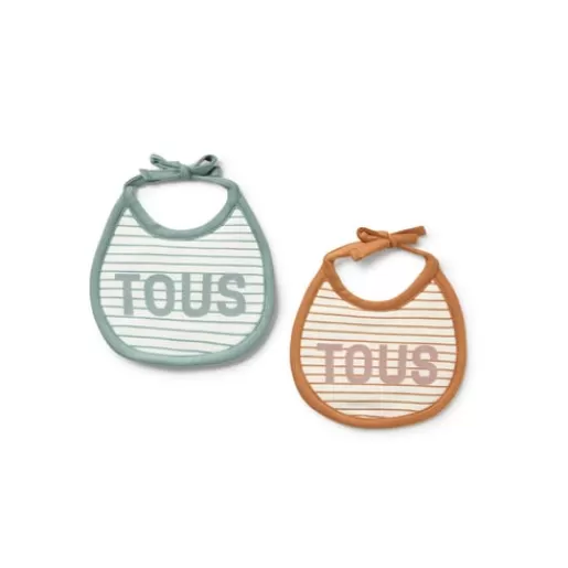 TOUS Baby bib set in Classic green New