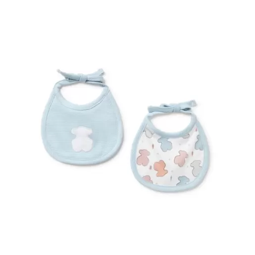 TOUS Baby bib set in Colors blue Sale