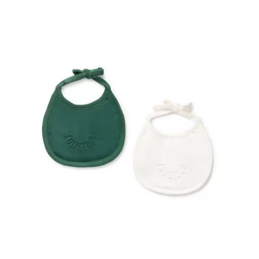 TOUS Baby bib set in Trend green New