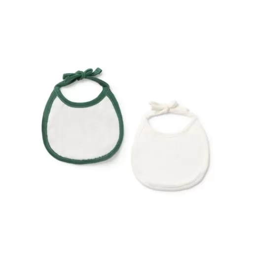 TOUS Baby bib set in Trend green New