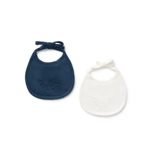 TOUS Baby bib set in Trend navy Cheap