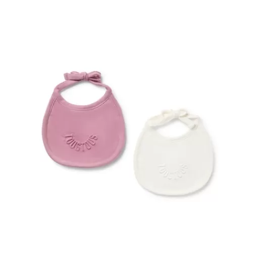 TOUS Baby bib set in Trend pink Shop