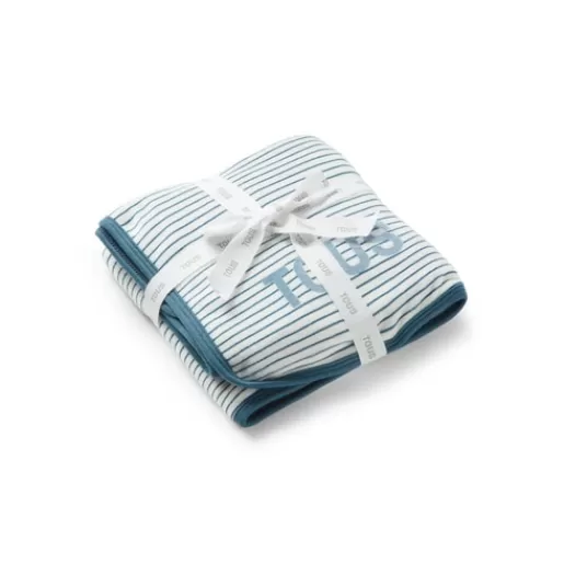 TOUS Baby blanket in Classic blue New