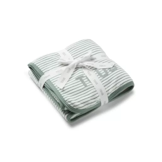 TOUS Baby blanket in Classic green Discount