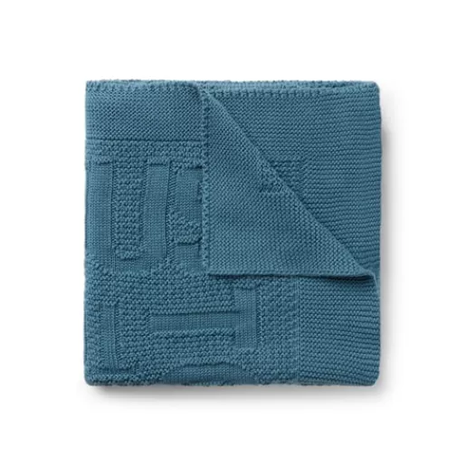 TOUS Baby blanket in Nilo logo blue Cheap