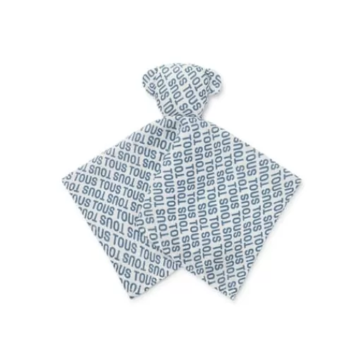 TOUS Baby comforter in Classic blue Best Sale