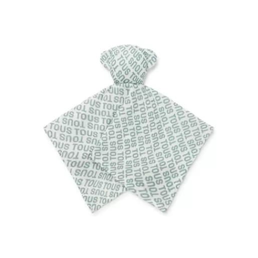 TOUS Baby comforter in Classic green Cheap