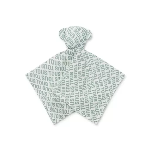 TOUS Baby comforter in Classic green Cheap