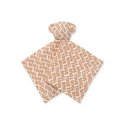 TOUS Baby comforter in Classic orange Discount