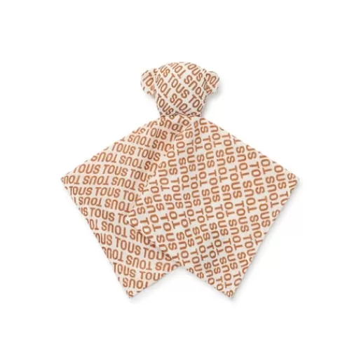 TOUS Baby comforter in Classic orange Discount