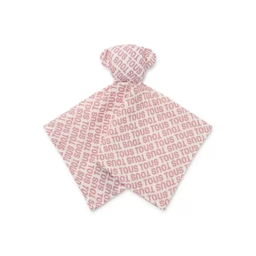 TOUS Baby comforter in Classic pink Best Sale