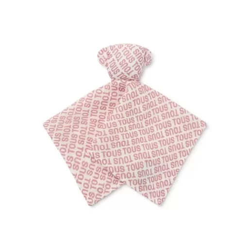 TOUS Baby comforter in Classic pink Best Sale