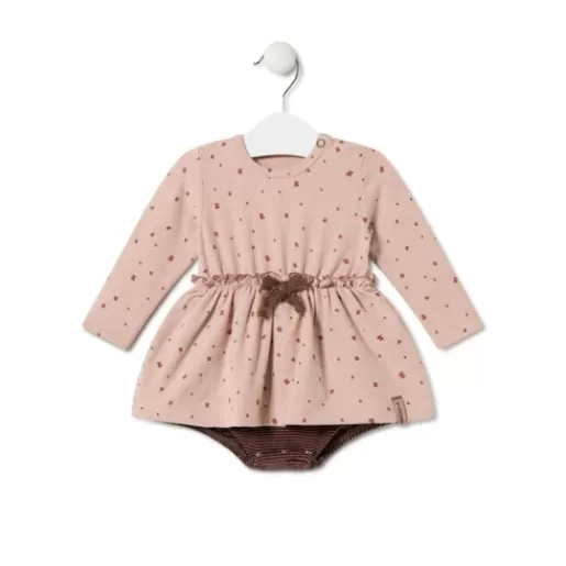 TOUS Baby girls bodysuit with skirt in Pink pink Hot