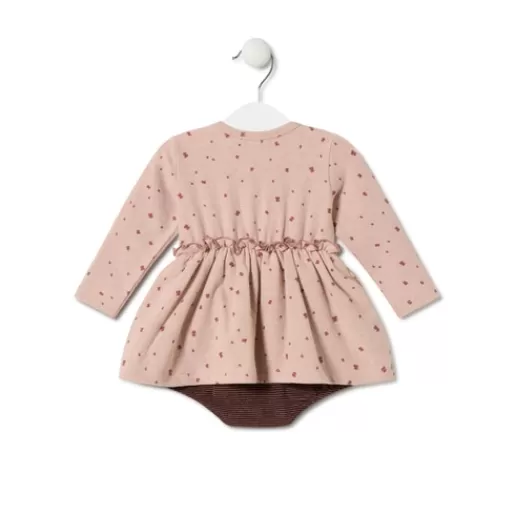 TOUS Baby girls bodysuit with skirt in Pink pink Hot