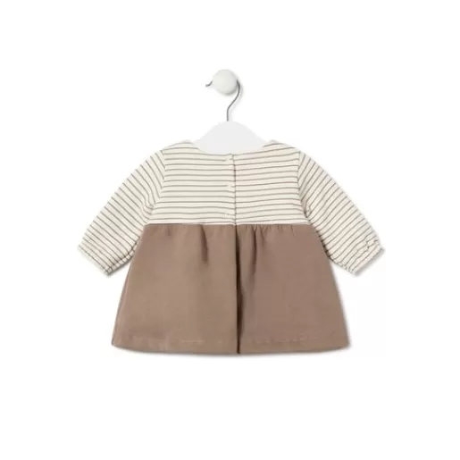 TOUS Baby girls dress in Classic beige Cheap