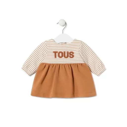 TOUS Baby girls dress in Classic orange Outlet