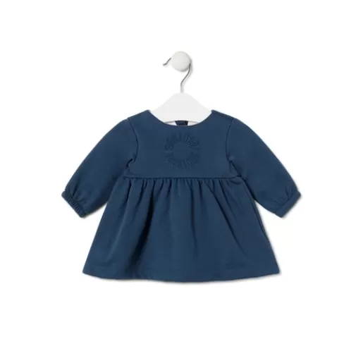 TOUS Baby girls dress in Trend navy blue Store