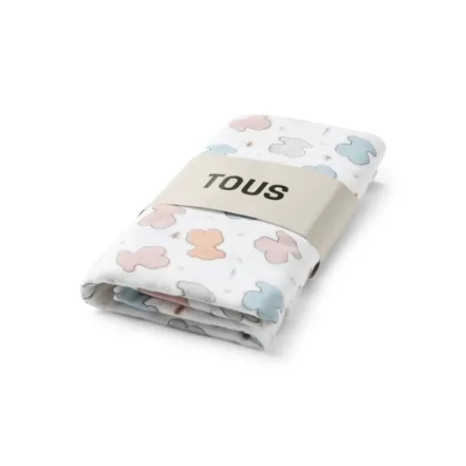 TOUS Baby muslin in Muse blue Best