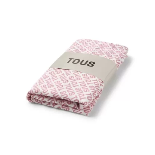 TOUS Baby muslin in Muse pink New