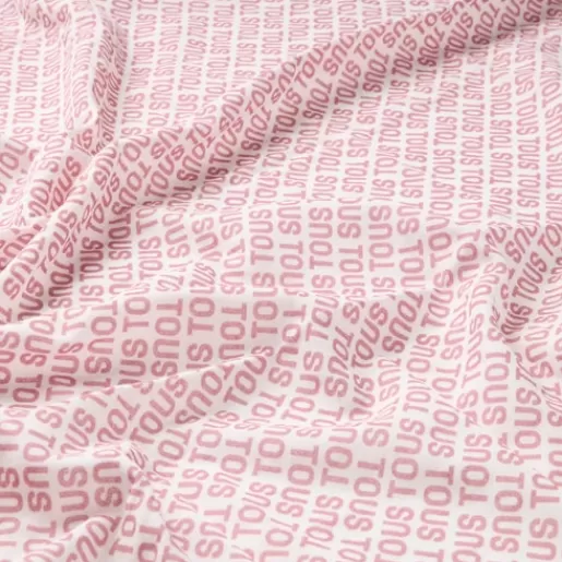 TOUS Baby muslin in Muse pink New