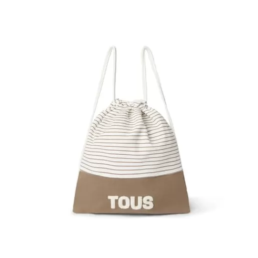 TOUS Baby nursery bag in Classic beige Clearance