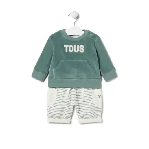 TOUS Baby outfit in Classic green Best Sale