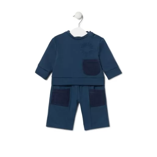 TOUS Baby outfit in Trend navy blue Flash Sale