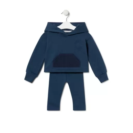 TOUS Baby outfit in Trend navy blue Cheap