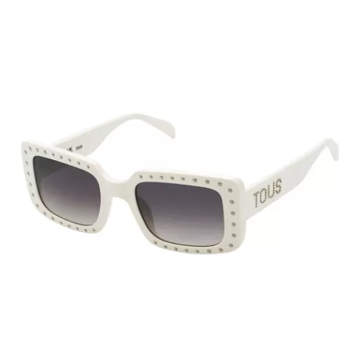 TOUS Białe okulary przeciwsłoneczne Studs Discount