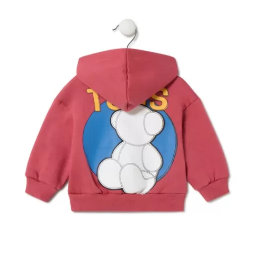 TOUS Bold Bear hoodie in Casual maroon Best