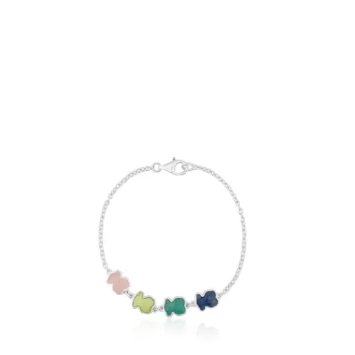 TOUS Bransoletka New Color Silver Fashion