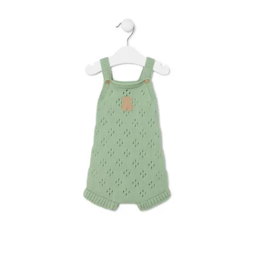 TOUS Knitted baby romper in Tricot mist Shop