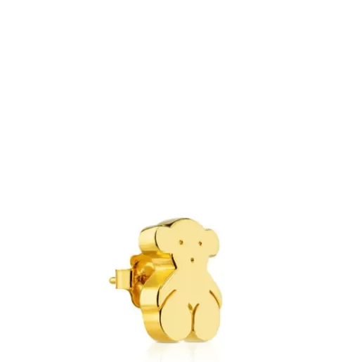 TOUS Kolczyki Bear Gold Cheap