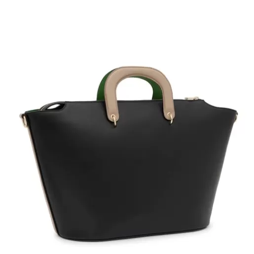 TOUS Large black Tote bag Helen Czerń Cheap