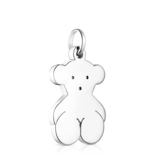 TOUS Medium Silver Sweet Dolls bear Pendant Srebro Flash Sale