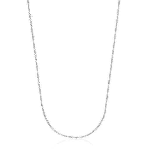 TOUS Naszyjnik choker ze srebra, o długości 60 cm Basics Flash Sale