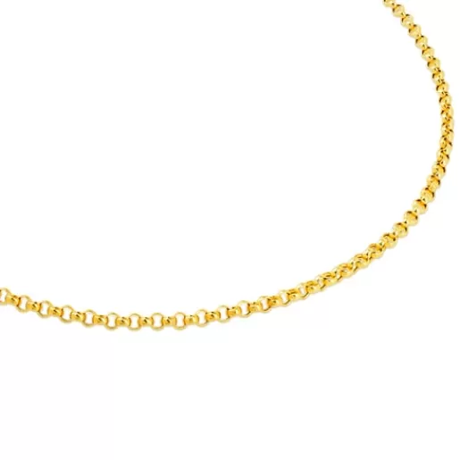 TOUS Naszyjnik choker ze złota, o długości 42 mm Chain Best Sale