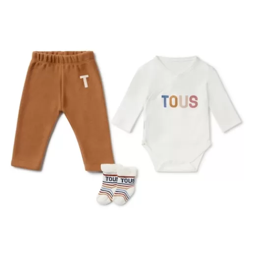 TOUS Newborn baby set in Geome unique Fashion