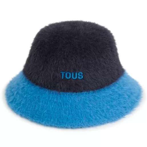 TOUS beret Fluffy Niebieski Best Sale