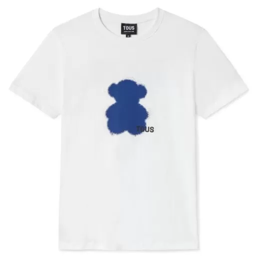 TOUS T-shirt z krótkimi rękawami Motifs Spray M Niebieski Shop