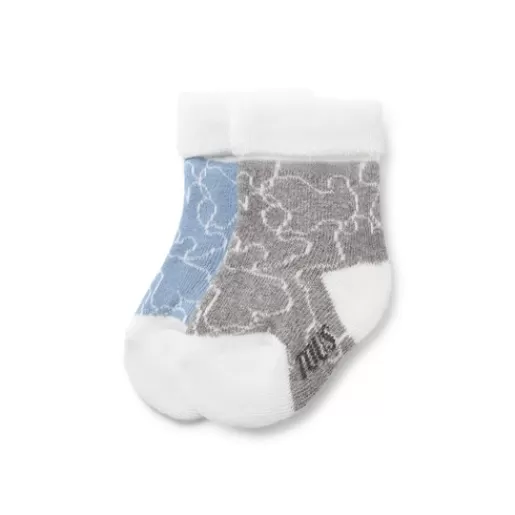 TOUS Pack of 2 pairs of baby socks in SSocks blue Best