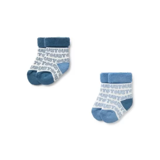 TOUS Pack of 2 pairs of baby socks in SSocks blue New