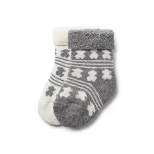 TOUS Pack of 2 pairs of baby socks in SSocks grey Outlet