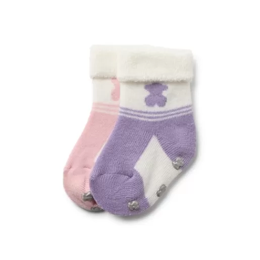 TOUS Pack of 2 pairs of baby socks in SSocks pink Outlet