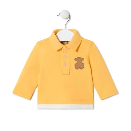 TOUS Polo in Casual yellow New