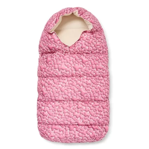 TOUS Pushchair footmuff in Tec Puff pink Flash Sale