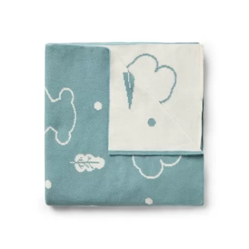 TOUS Reversible baby blanket in Nilo bears blue Cheap