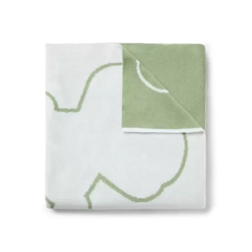 TOUS Reversible baby blanket in Nilo multi-motifs mist Store